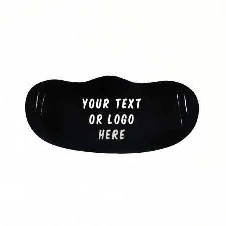 Personalised Black Face Mask